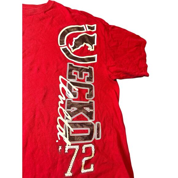 Y2K Ecko Unltd. Rhino Red spellout graphic tee shirt size XL - Picture 2 of 6